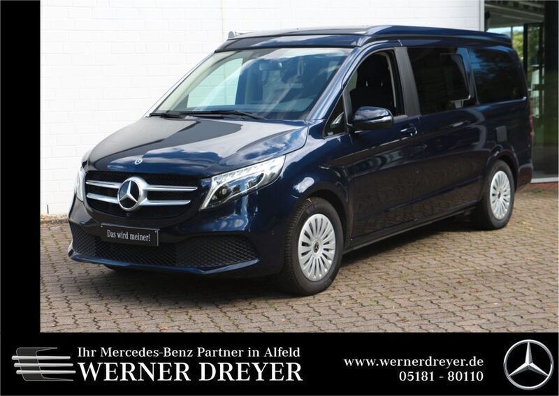Blau Gebraucht 2021 Mercedes V300 Marco Polo Van / Kleinbus | 59.590 € (Guter Preis) - Bild 1/4