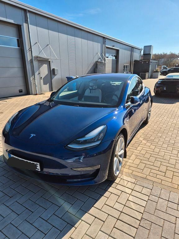 Gebraucht Tesla Model 3 Long Range AWD 253 kW (345 PS) 2019 Blau Limousine