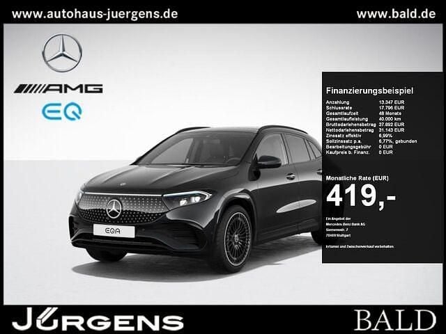 Gebraucht Mercedes EQA350 AMG 214 kW (292 PS) 2024 Schwarz metalliclack kosmossch SUV