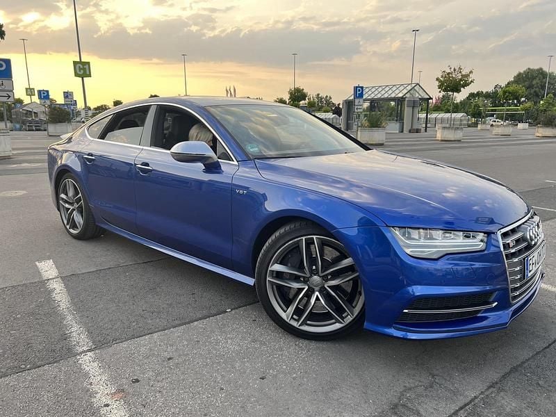 Gebraucht Audi S7 Ambiente 450 PS (330 kW) 2017 Blau Kleinwagen