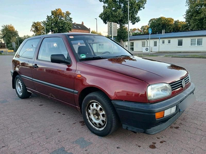 Rot Gebraucht 1994 VW Golf III Kleinwagen | 900 € - Bild 1/4
