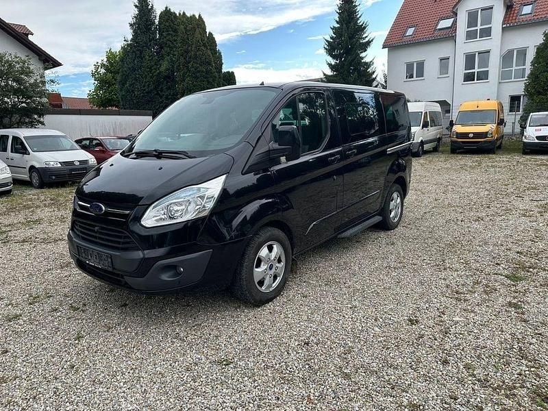 Schwarz Gebraucht 2015 Ford Tourneo Custom Titanium Van / Kleinbus | 11.900 € (Superpreis) - Bild 1/4