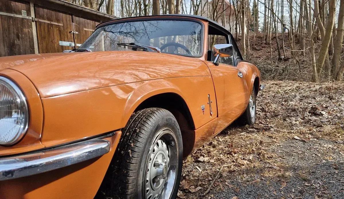 Gebraucht Triumph Spitfire 55 PS (40 kW) 1973 Braun Cabrio
