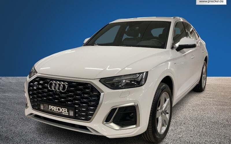 Weiß Gebraucht 2023 Audi Q5 Sportback S-Line SUV | 46.500 € (Superpreis) - Bild 1/4