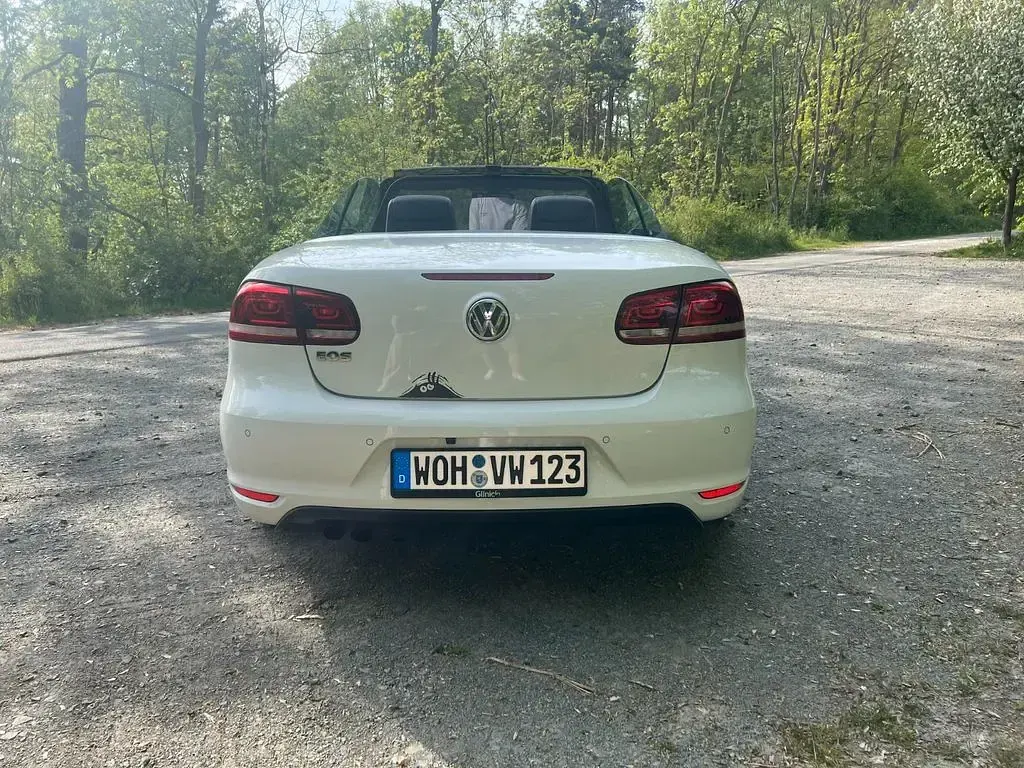 Brugt VW Eos Sportline 122 HK (89 kW) 2012 Hvid Cabriolet