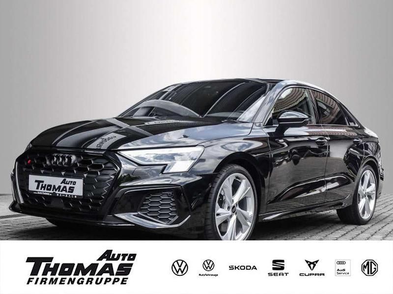 Mythosschwarz metallic Gebraucht 2024 Audi S3 Sport Limousine | 49.900 € (Teuer) - Bild 1/3