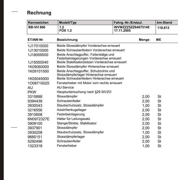 Gebraucht VW Fox 54 PS (39 kW) 2005 Blau Kleinwagen