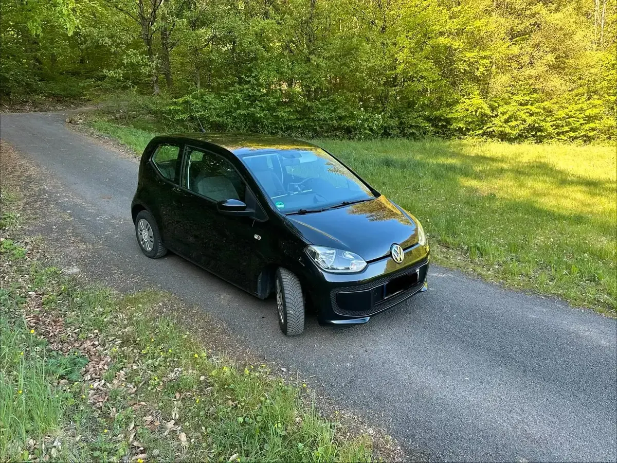 Gebraucht VW up! 60 PS (44 kW) 2011 Schwarz Kleinwagen