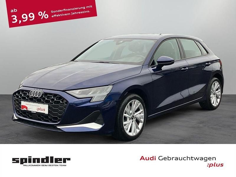 Navarrablau metallic Gebraucht 2024 Audi A3 Advanced Plus Limousine | 32.480 € (Guter Preis) - Bild 1/4