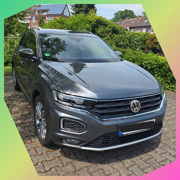 Grau Gebraucht 2018 VW T-Roc Sport SUV | 25.250 € (Etwas zu teuer) - Bild 1/4