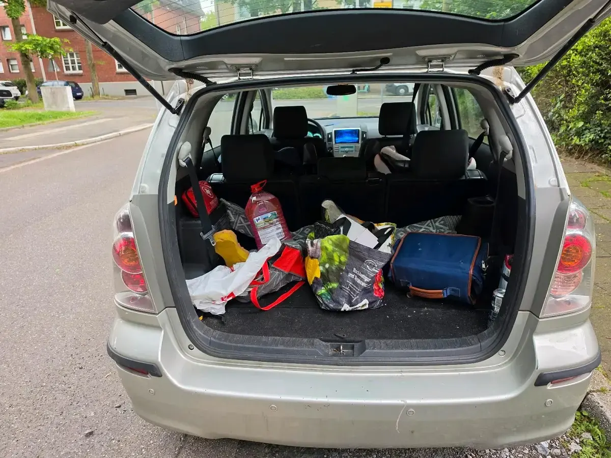 Gebraucht Toyota Corolla Verso 129 PS (94 kW) 2005 Grau Van / Kleinbus