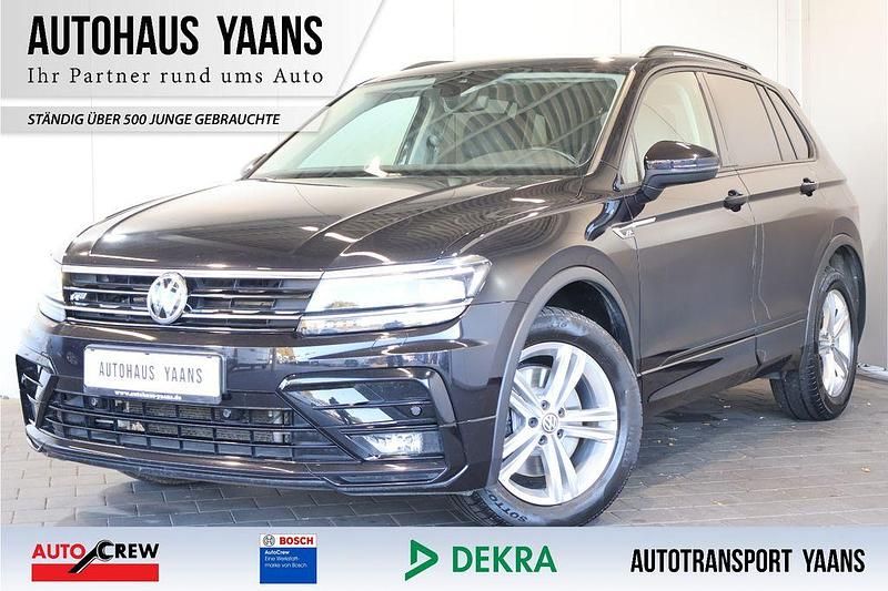 Deep black Gebraucht 2020 VW Tiguan R-line SUV | 26.589 € (Superpreis) - Bild 1/4