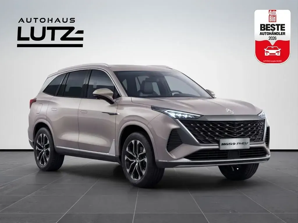 Neu MG MGS9 Comfort 299 PS (219 kW) 2026 Weiß SUV