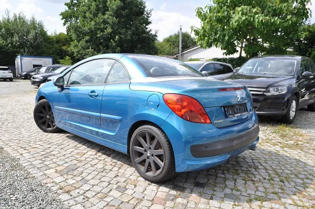 Gebraucht Peugeot 207 CC Platinum 150 PS (110 kW) 2008 Blau Cabrio