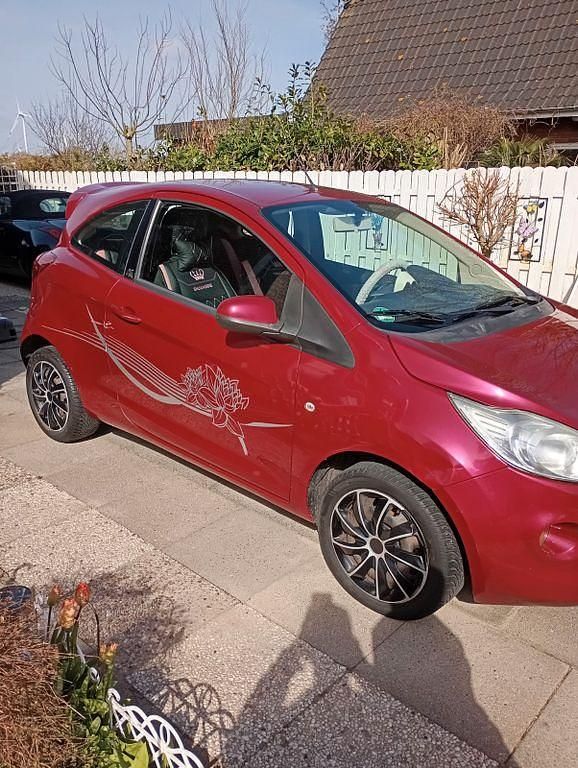 Gebraucht Ford Ka Titanium 69 PS (50 kW) 2009 Rot Kleinwagen
