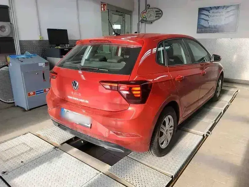 Occasion VW Polo Basis 80 ch (58 kW) 2022 Rouge Citadine