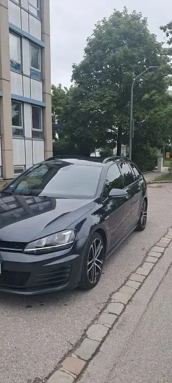 Gebraucht VW Golf VII GTD 184 PS (135 kW) 2015 Schwarz Kombi