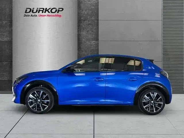 Gebraucht Peugeot e-208 GTi 100 kW (136 PS) 2023 Blau Kleinwagen