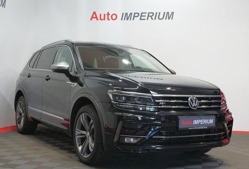 Gebraucht VW Tiguan Allspace R-line 200 PS (147 kW) 2021 Schwarz SUV