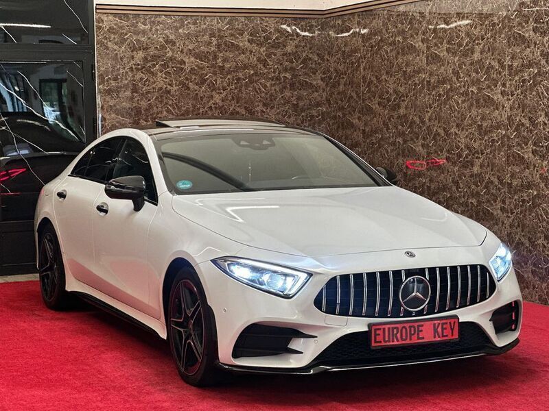 Weiß Gebraucht 2019 Mercedes CLS350 AMG Limousine | 43.490 € (Fairer Preis) - Bild 1/4