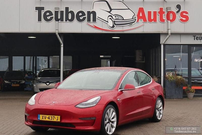 Gebraucht Tesla Model 3 Long Range AWD 258 kW (351 PS) 2019 Rot Limousine