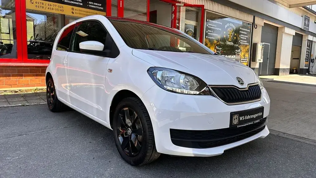 Gebraucht Skoda Citigo Clever 75 PS (55 kW) 2018 Weiß Kleinwagen