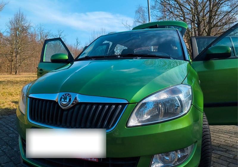 Gebraucht Skoda Fabia Active 69 PS (50 kW) 2012 Grün Kleinwagen