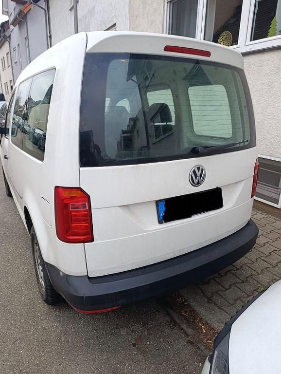 Gebraucht VW Caddy Trendline 75 PS (55 kW) 2016 Weiß Van / Kleinbus