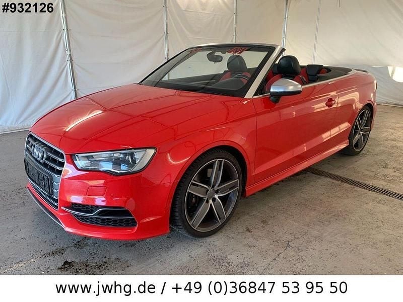 Rot Gebraucht 2015 Audi S3 Cabriolet Sport Cabrio | 19.950 € - Bild 1/4