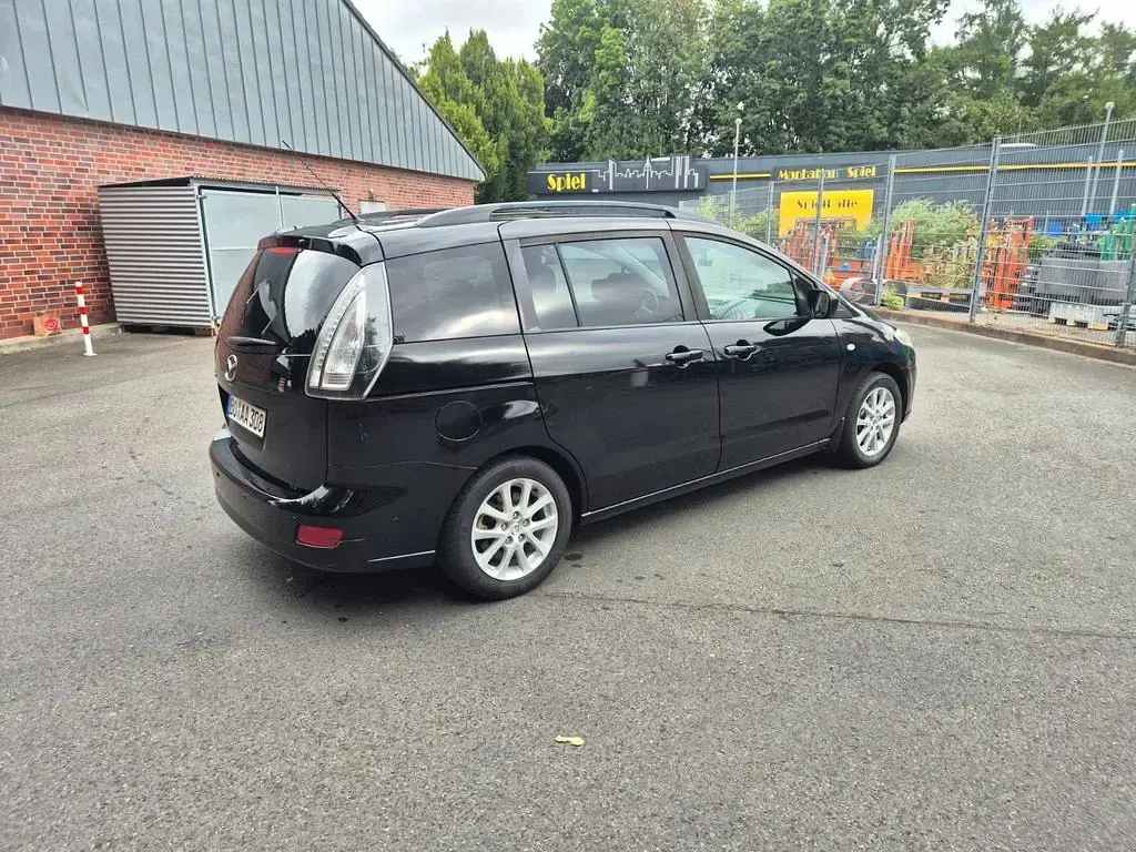 Gebraucht Mazda 5 Active 116 PS (85 kW) 2010 Schwarz Van / Kleinbus