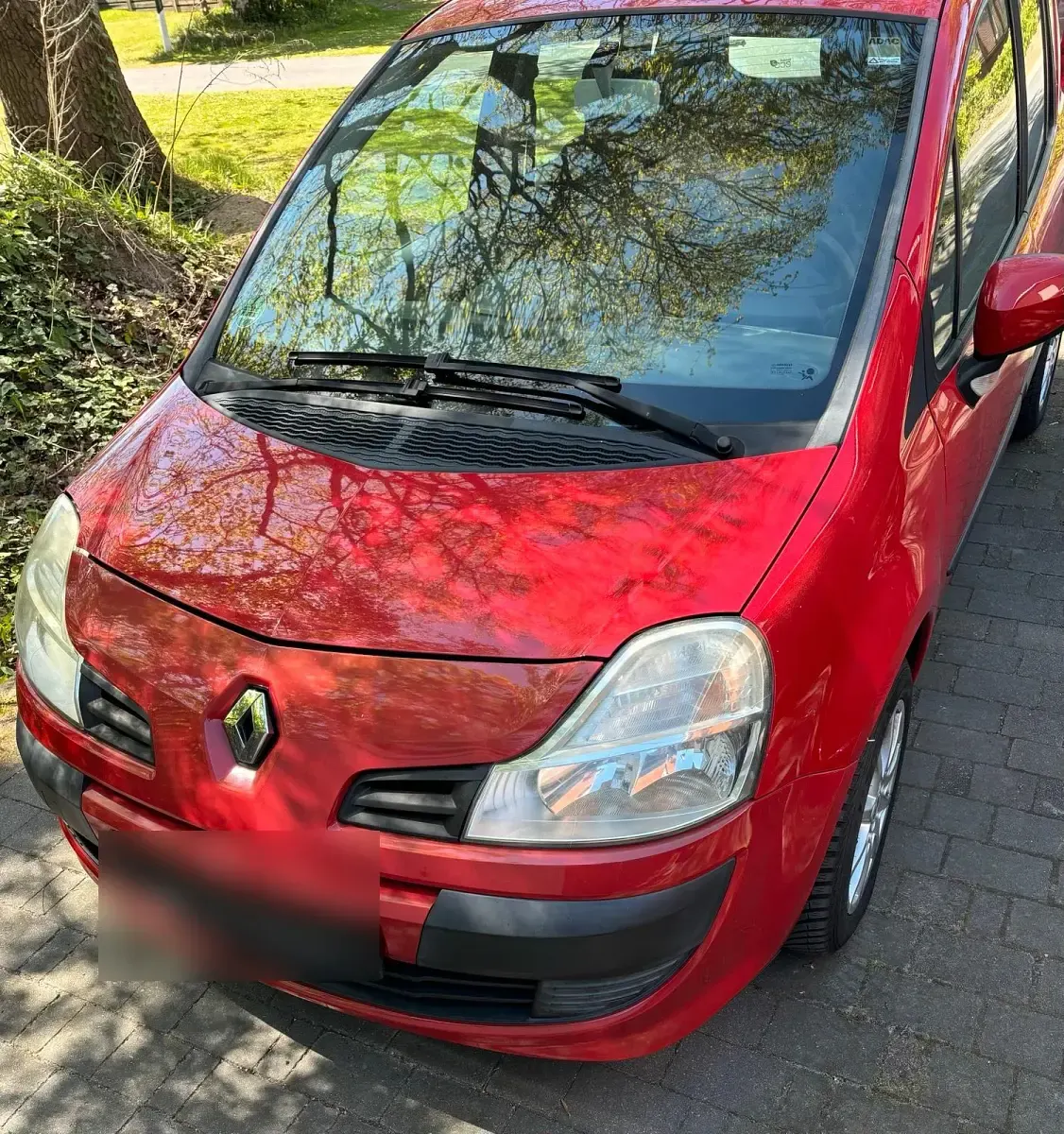Usado Renault Modus Dynamique 101 HP (74 kW) 2008 Vermelho Monovolume