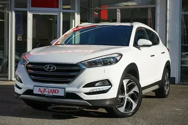 Gebraucht Hyundai Tucson 177 PS (130 kW) 2018 Weiß SUV
