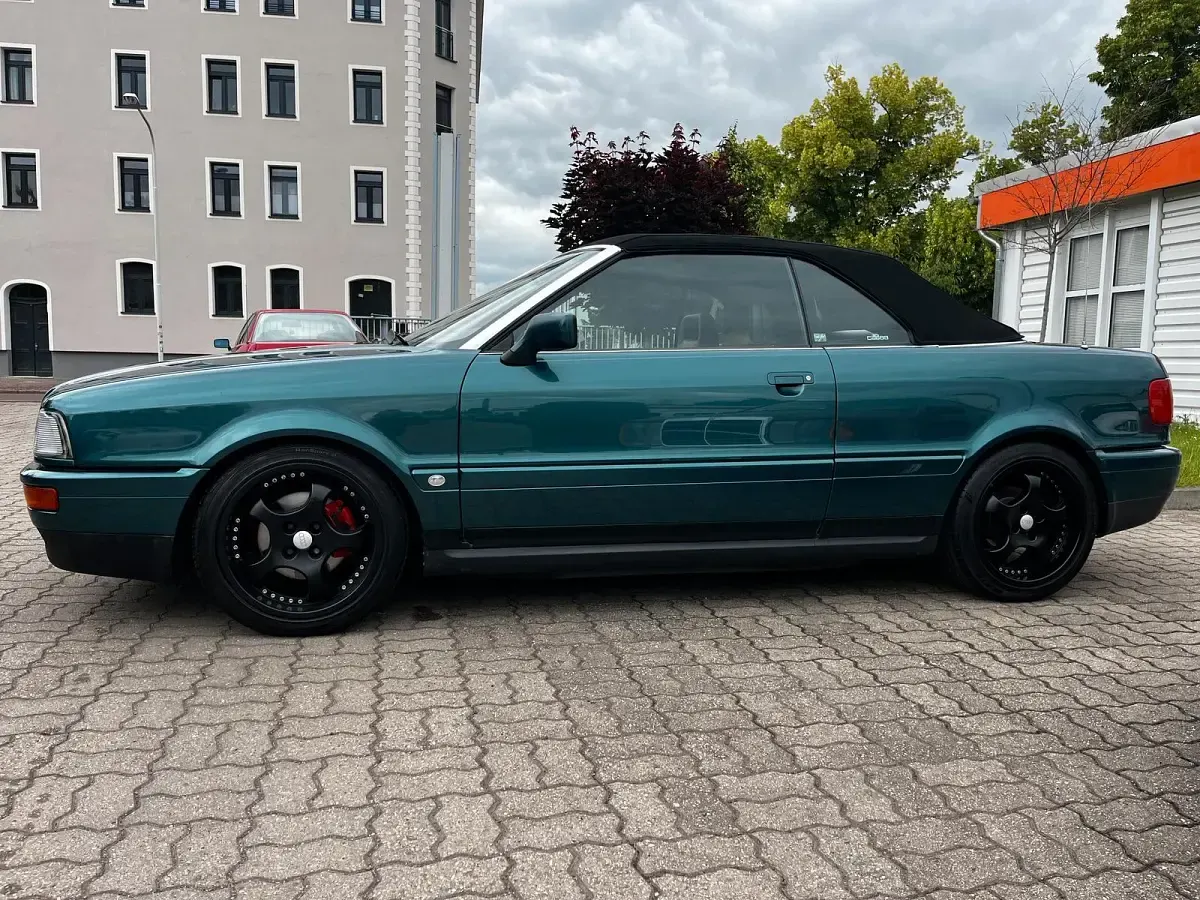 Gebraucht Audi Cabriolet 115 PS (84 kW) 1994 Grün Cabrio