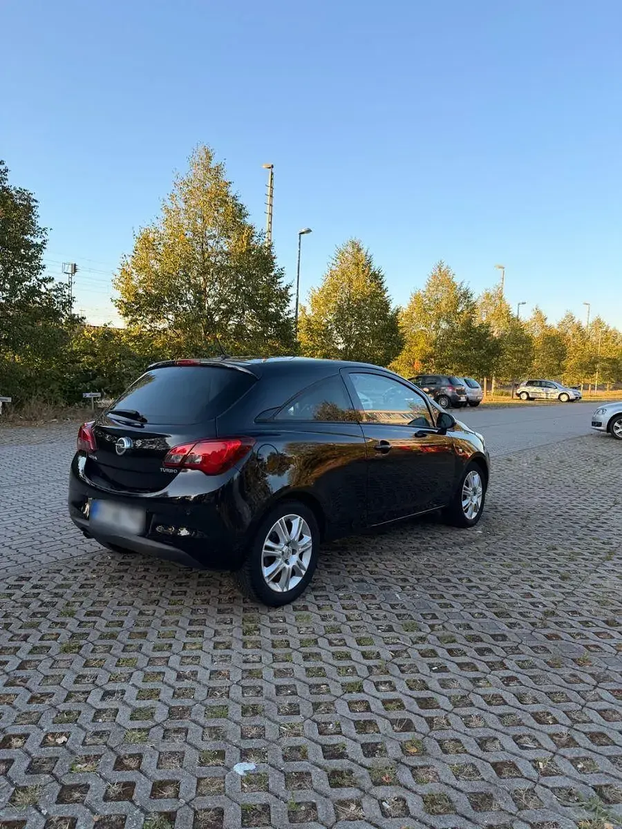 Gebraucht Opel Corsa Edition 101 PS (74 kW) 2017 Schwarz Kleinwagen