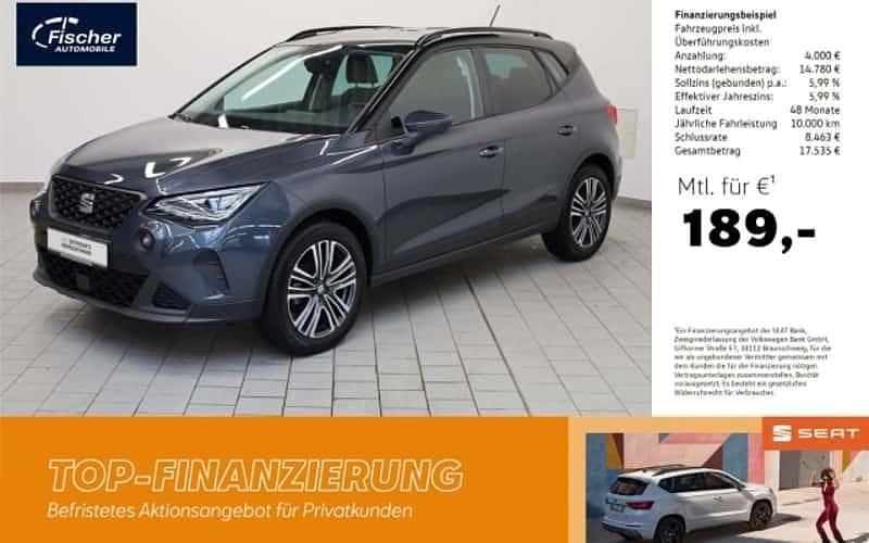Grau Gebraucht 2021 Seat Arona Style SUV | 18.780 € (Fairer Preis) - Bild 1/4