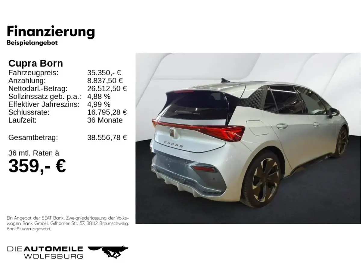 Usata Cupra Born e-Boost 169 kW (231 CV) 2025 Utilitaria