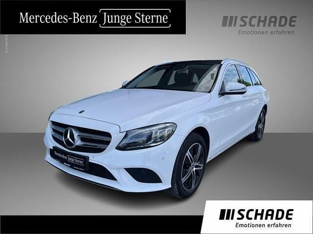 Weiß Gebraucht 2020 Mercedes C200 Avantgarde Kombi | 26.550 € (Guter Preis) - Bild 1/4