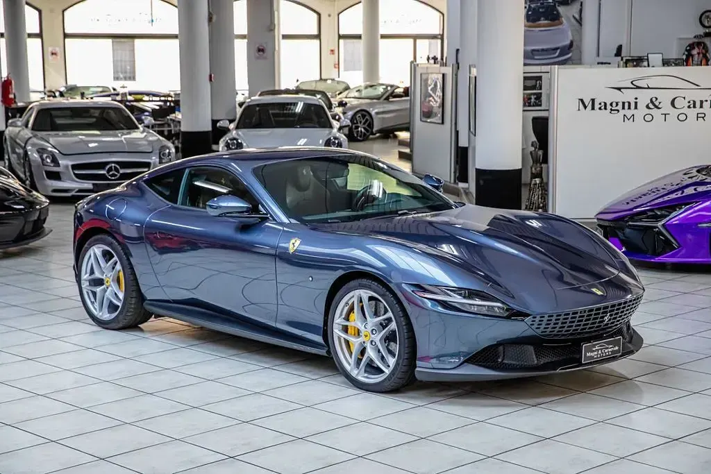 Gebraucht Ferrari Roma 620 PS (456 kW) 2022 Blau Coupé