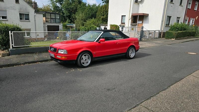 Rot Gebraucht 1993 Audi Cabriolet Cabrio | 5.500 € - Bild 1/2