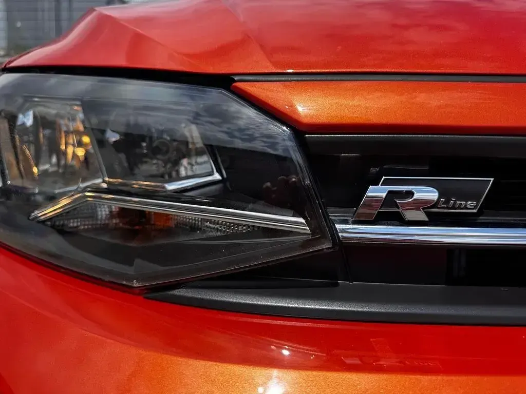 Gebraucht VW Polo Highline 116 PS (85 kW) 2018 Orange Kleinwagen