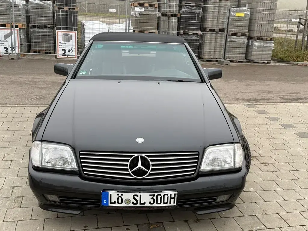 Gebraucht Mercedes SL300 190 PS (139 kW) 1992 Schwarz Cabrio