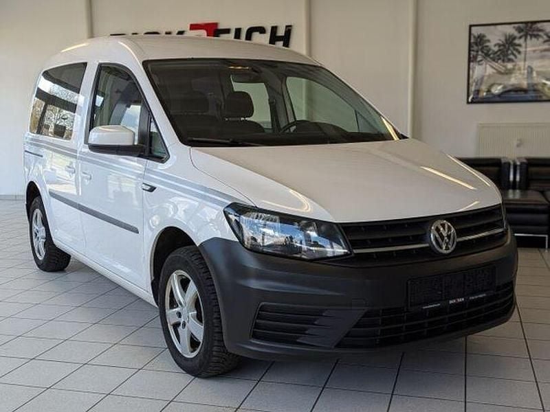 Gebraucht VW Caddy Trendline 102 PS (75 kW) 2017 Weiß Van / Kleinbus