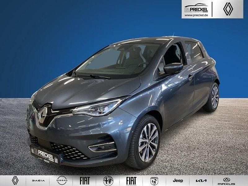 Titaniumgrau metallic (metallic) Gebraucht 2021 Renault Zoe Intens Kleinwagen | 13.870 € (Guter Preis) - Bild 1/4