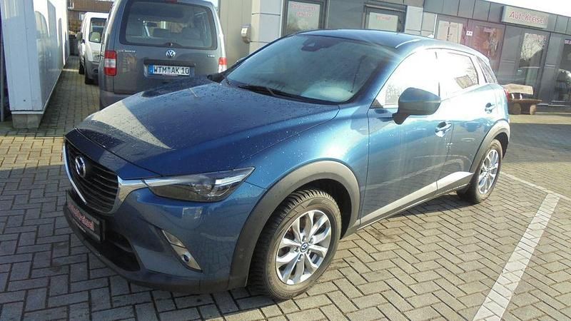 Gebraucht Mazda CX-3 Exclusive-Line 120 PS (88 kW) 2017 Blau SUV