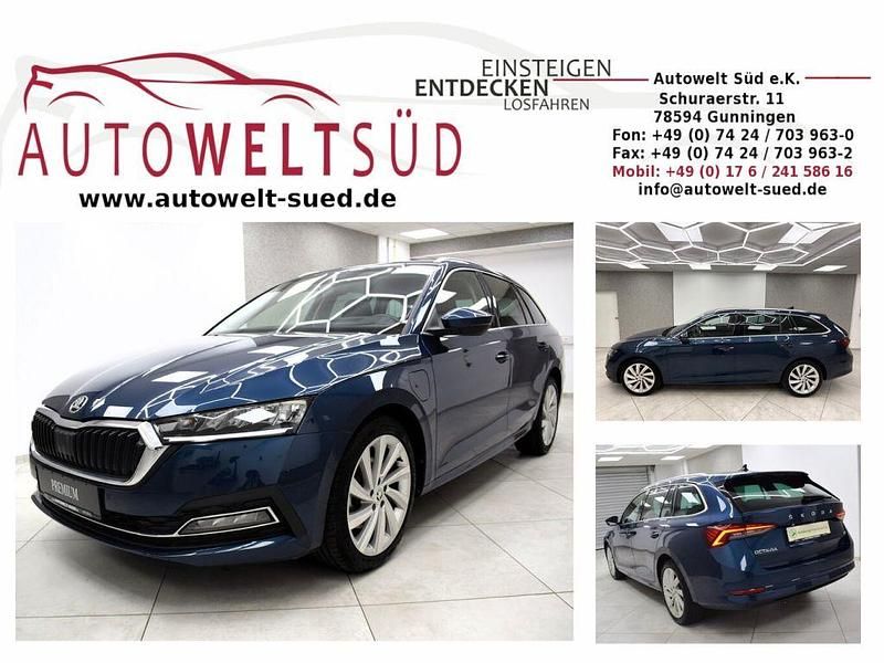 Lavablau metallic (metallic) Gebraucht 2021 Skoda Octavia Style Kombi | 23.900 € (Fairer Preis) - Bild 1/4