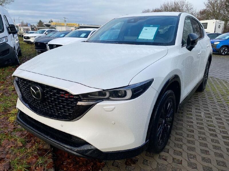 Weiß Gebraucht 2023 Mazda CX-5 Homura-Line SUV | 34.500 € (Fairer Preis) - Bild 1/4