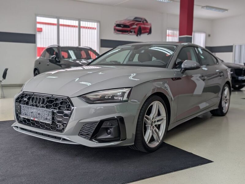 Quantumgrau Gebraucht 2022 Audi A5 S-Line Coupé | 36.980 € (Superpreis) - Bild 1/4