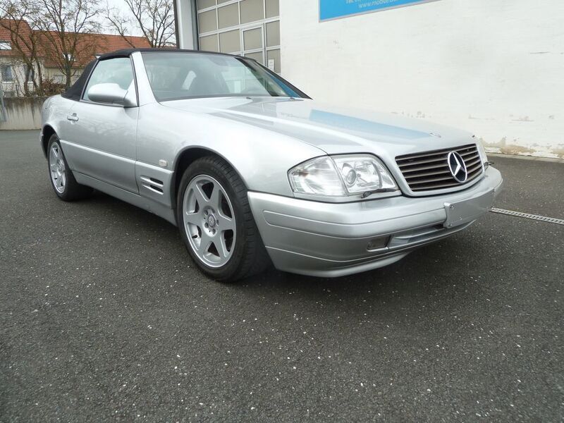 Silber Gebraucht 2000 Mercedes SL280 Cabrio | 24.990 € (Guter Preis) - Bild 1/4