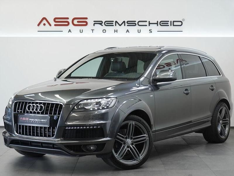 Grau Gebraucht 2012 Audi Q7 S-Line SUV | 23.700 € - Bild 1/3