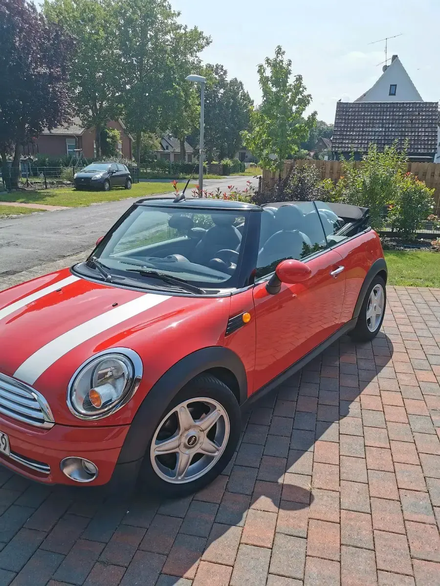 Gebraucht Mini Cooper Cabriolet 120 PS (88 kW) 2009 Rot Cabrio